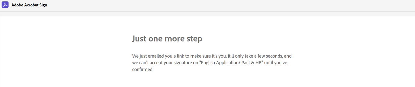 Application Preparation